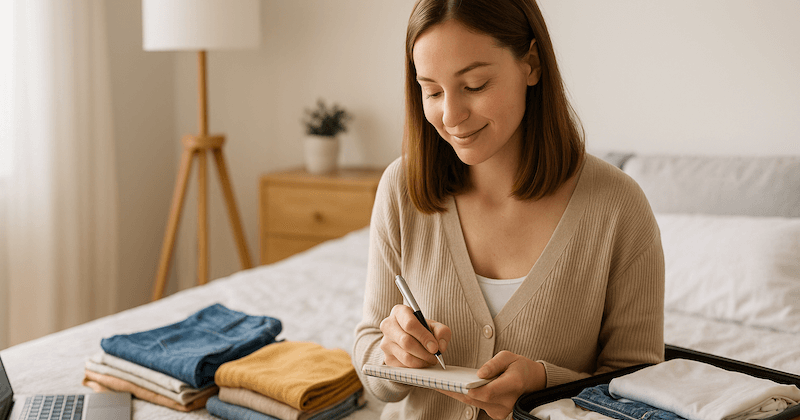 旅行前の準備で荷物を減らすコツ