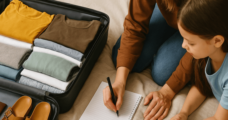 家族別・タイプ別のパッキングアイデア