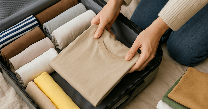 荷物を減らすための収納テク&たたみ方
