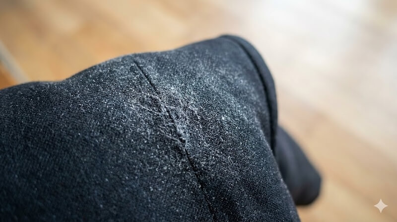 チョークの粉の落とし方