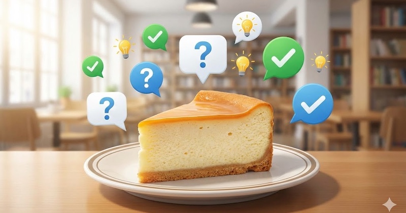 冷凍ケーキの解凍