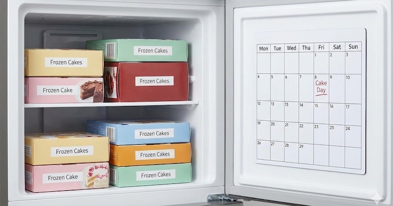 冷凍ケーキの解凍