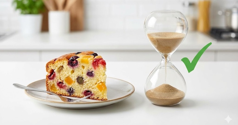 冷凍ケーキの解凍