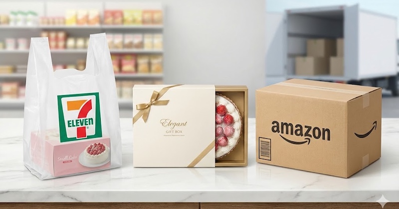 冷凍ケーキの解凍