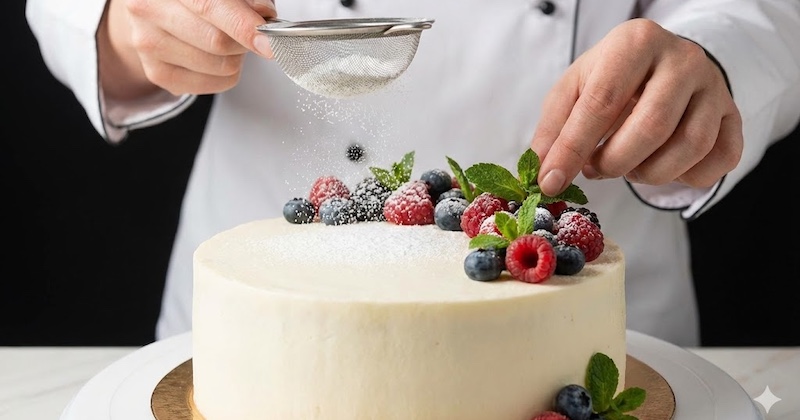 冷凍ケーキの解凍