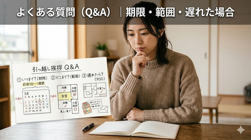 引っ越しの挨拶