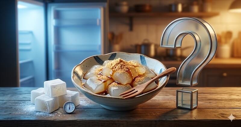 冷蔵庫のわらび餅