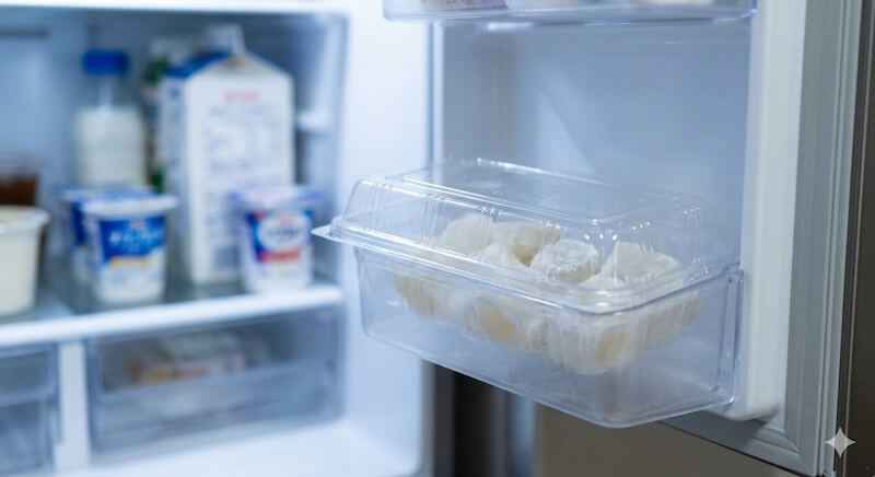 冷蔵庫のわらび餅