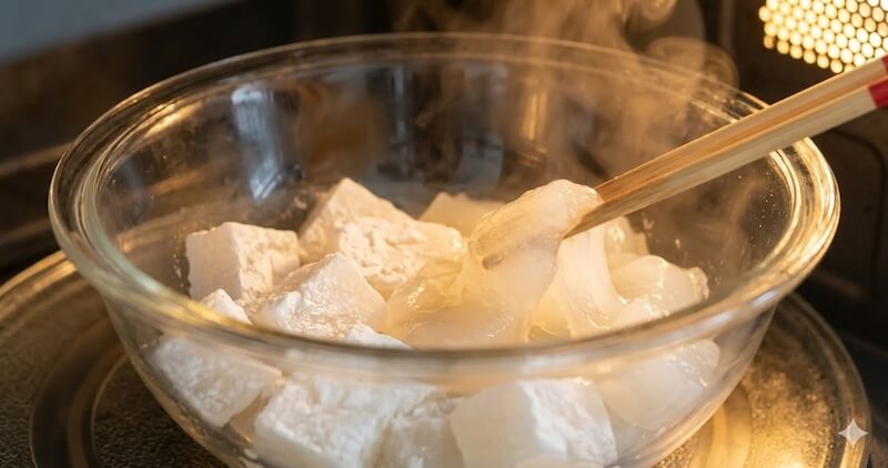 冷蔵庫のわらび餅