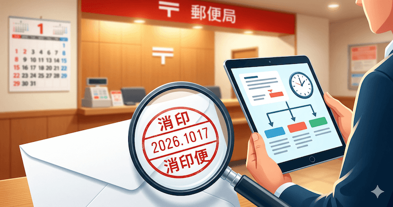 そもそも「当日消印有効」ってどういう意味？まず押さえたい基本ルール