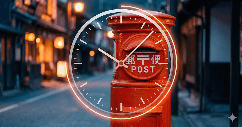 ポストに出す場合のタイムリミット｜投函で当日扱いになる条件とは